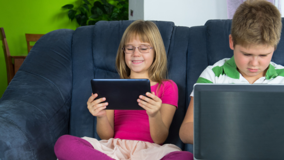 Finsk studie: koppling mellan övervikt hos barn och mycket skärmtid